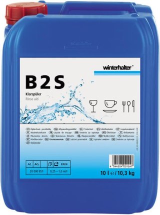 B2S nabłyszczacz lekko kwaśny 10L do zmywarek - Winterhalter