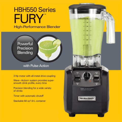 Blender barmański HBH550-CE Fury® - Hamilton Beach Commercial