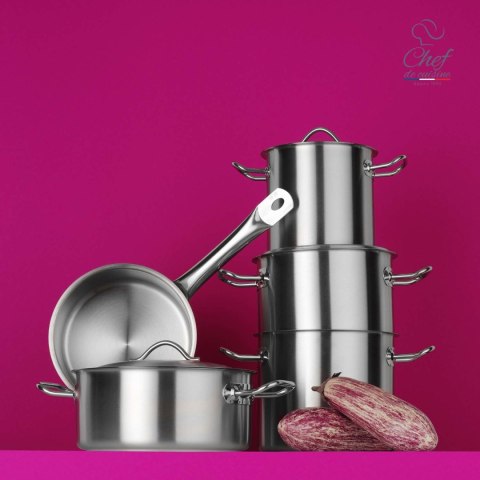 Garnek ze stali nierdzewnej wysoki 44l śr. 450x(H)280 mm Chef de Cuisine