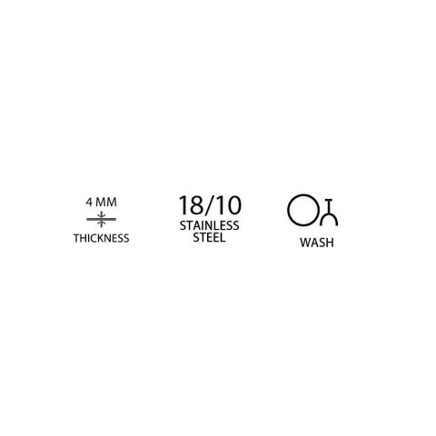 Widelec stołowy Amarone Black, OVE, 213 mm Ove Widelec stołowy Amarone Black, OVE, 213 mm Ove
