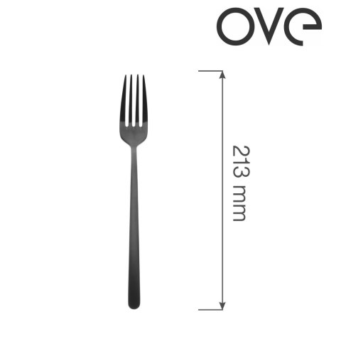 Widelec stołowy Amarone Black, OVE, 213 mm Ove Widelec stołowy Amarone Black, OVE, 213 mm Ove
