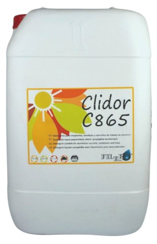 Płyn CLIDOR C865 25kg (F865Plus) do aluminium i blach do zmywarek gastronomicznych - FILER