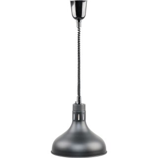 Lampa do podgrzewania potraw wisząca, czarna, P 0.25 kW, U 230 V