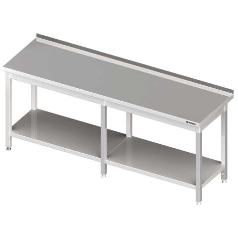 Stół przyścienny z półką 2800x600x850 mm spawany Stół przyścienny z półką 2800x600x850 mm spawany