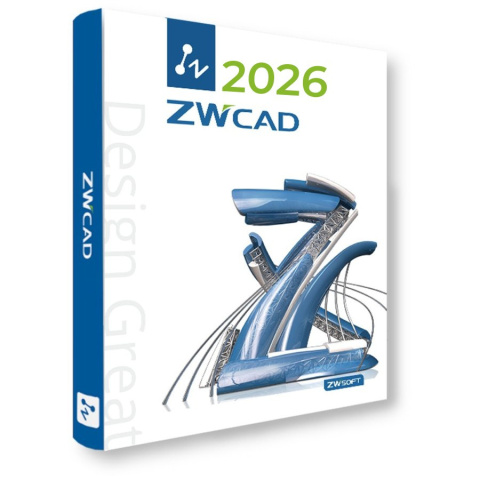 ZWCAD 2026 Standard – program CAD 2D z kodem elektronicznym ZWCAD 2026 Standard – program CAD 2D z kodem elektronicznym