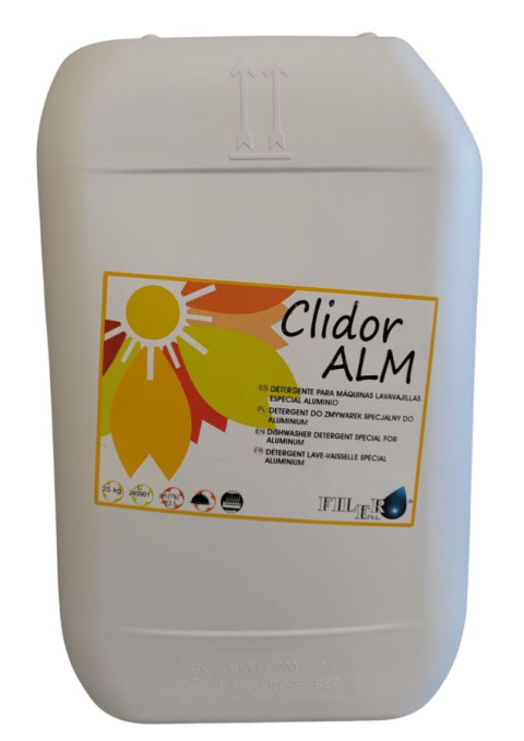 Płyn CLIDOR ALM (F865Plus) 25kg myjący do aluminium do zmywarek gastronomicznych - FILER