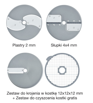 Robot-coupe R502 - urządzenie wielofunkcyjne, szatkownica, cutter + 3 tarcze GRATIS!