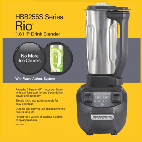 Blender barmański HBB255S-CE Rio® - Hamilton Beach Commercial